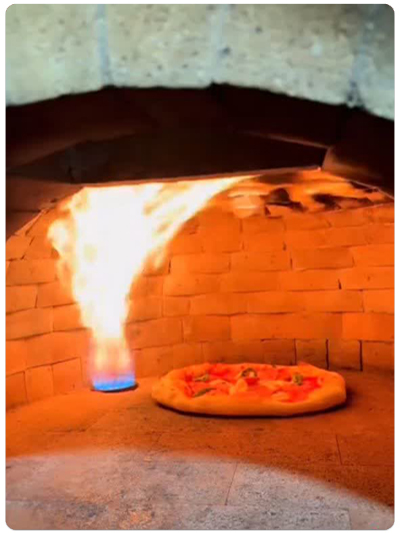 آجر تنور پیتزا