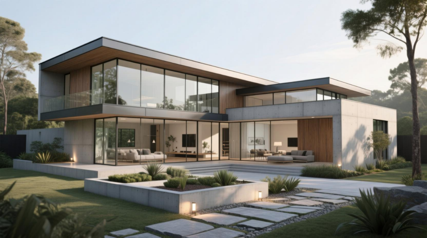 ساخت خانه مدرن از صفر تا صد: معماری، دکوراسیون و تجهیزات هوشمند