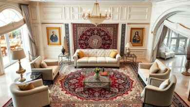 چه مبلی با فرش سنتی ست می شود؟