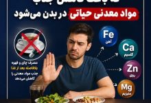 جذب مواد معدنی حیاتی در بدن