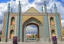 دروازه گمرک تهران در دوره ناصرالدین شاه + عکس