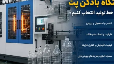چگونه بهترین دستگاه بادکن پت را برای خط تولید انتخاب کنیم؟