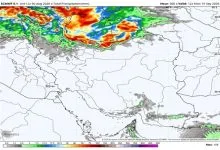 هشدار تداوم و تشدید بارش‌ها در ۸ استان؛ تهران ۵ درجه خنک‌تر می‌شود