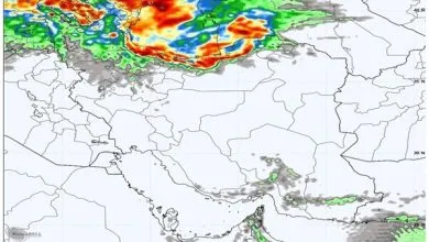 هشدار تداوم و تشدید بارش‌ها در ۸ استان؛ تهران ۵ درجه خنک‌تر می‌شود