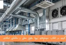 معیارهای کلیدی در انتخاب سیستم‌های تهویه مطبوع صنعتی و ساختمانی استاندارد