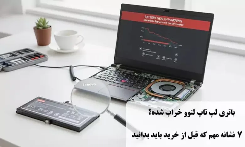 علائم خرابی لپ تاپ لنوو؛ راهنمای جامع تشخیص، تست و عیب‌یابی قطعات