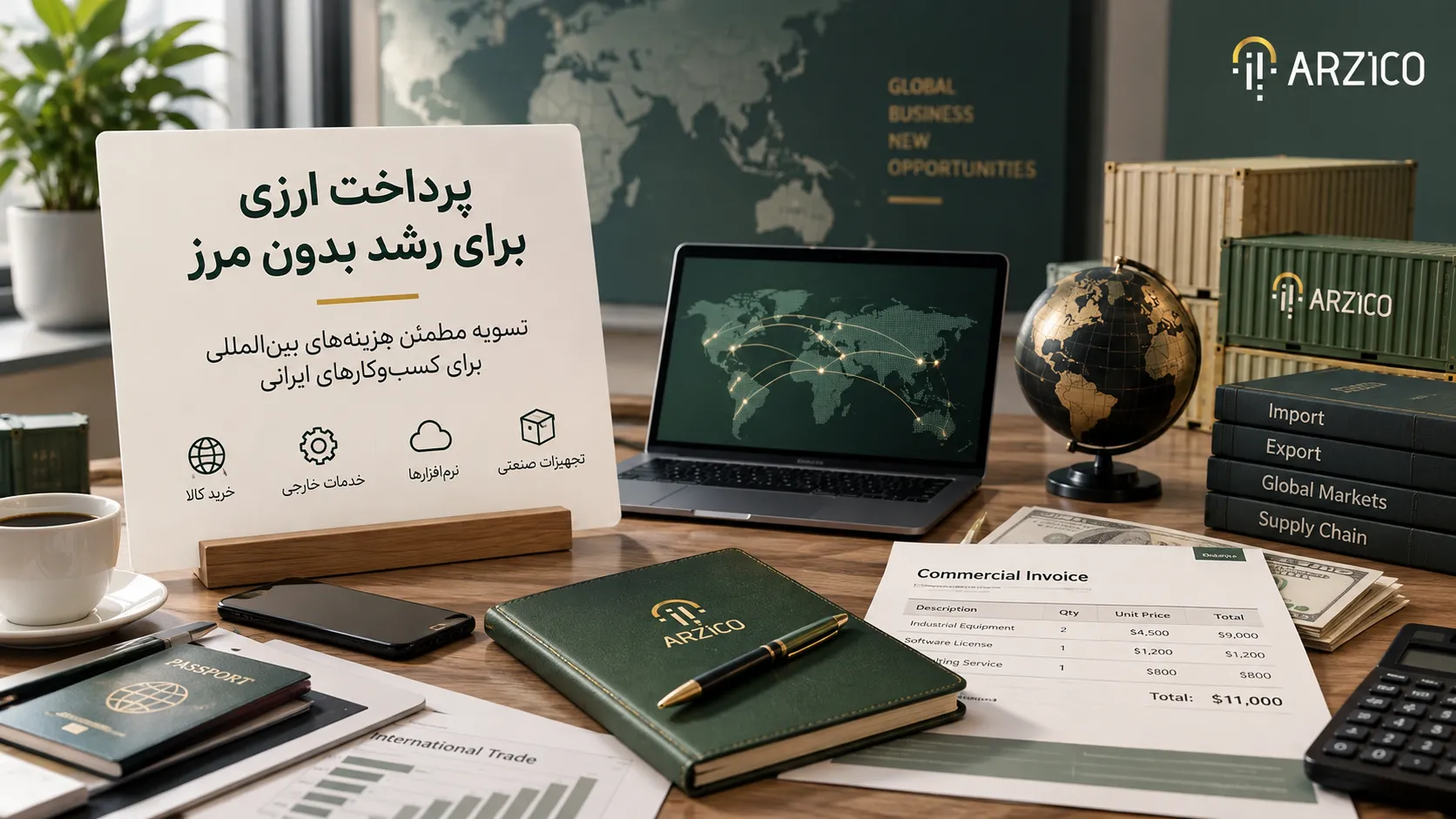 چرا پرداخت ارزی بخشی از فرایند تجارت بین‌المللی است؟ | ارزیکو