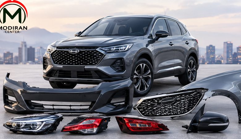 قطعات بدنه اصلی خودروهای چینی را از کجا بخریم؟ راهنمای انتخاب و سفارش مطمئن